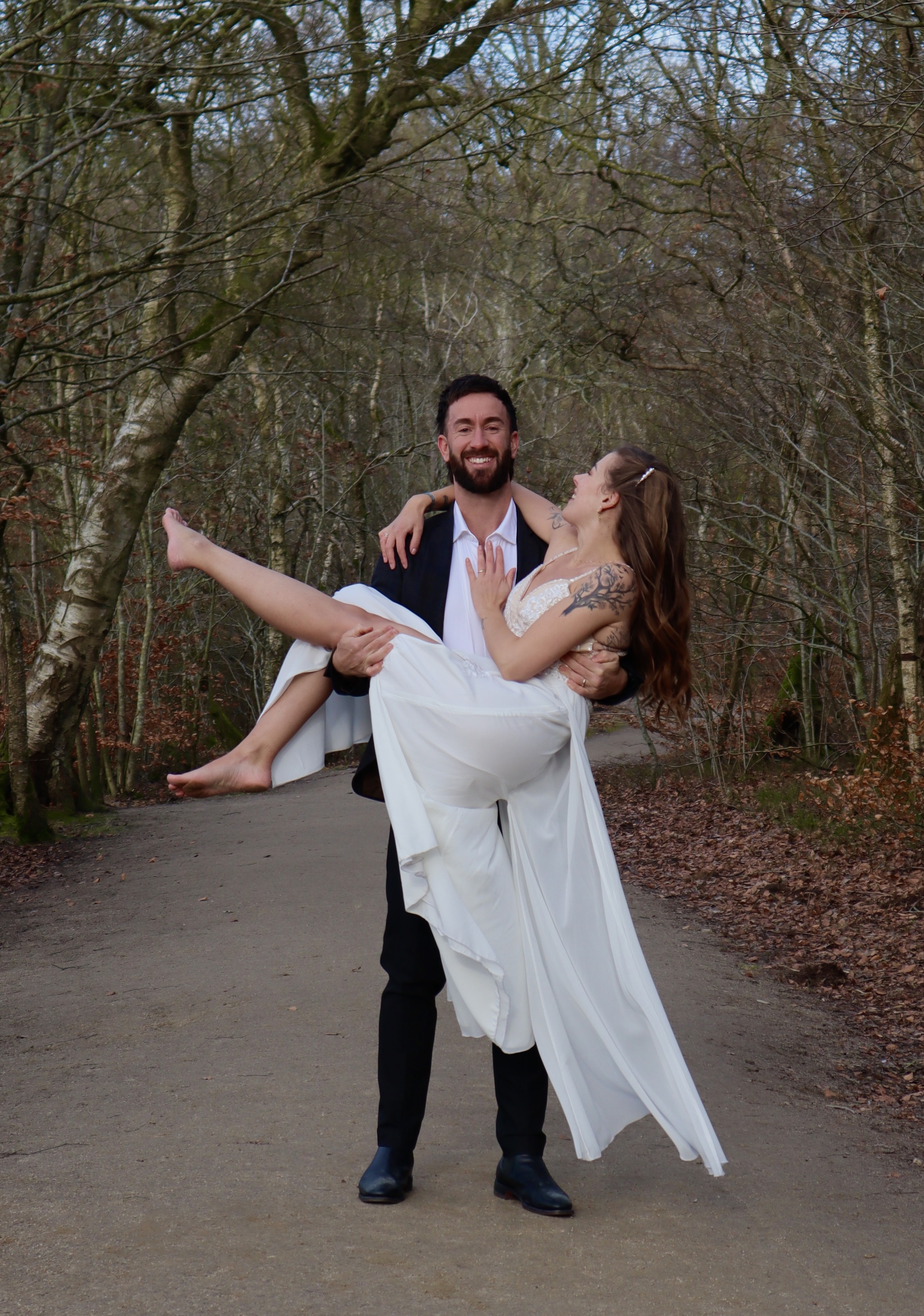 Sean Hill with his partner - showing the personal side of your home building consultant